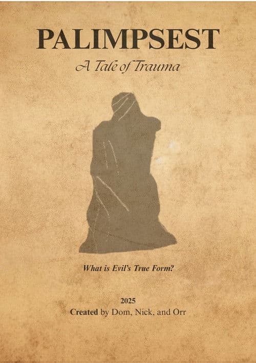 Постер: PALIMPSEST: THE MOVIE, THE FILM, THE BOOK, THE GAME, THE EXPERIENCE, THE LIFESTYLE!