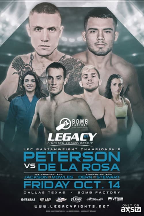 Постер: Legacy Fighting Championship 61: Jackson vs. Mowles