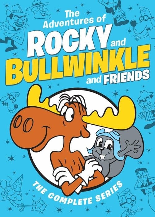 Постер: The Adventures of Rocky and Bullwinkle and Friends