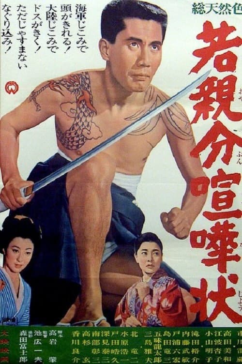 Постер: 若親分喧嘩状