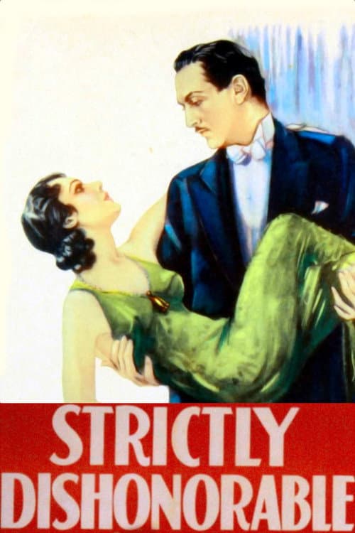Постер: Strictly Dishonorable