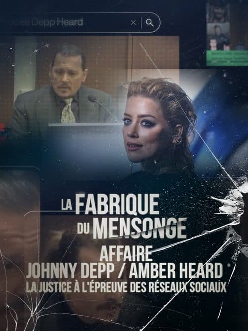 Постер: Affaire Johnny Depp/Amber Heard - La justice à l'épreuve des réseaux sociaux