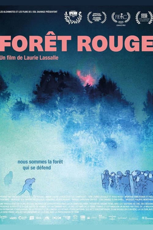 Постер: Forêt rouge