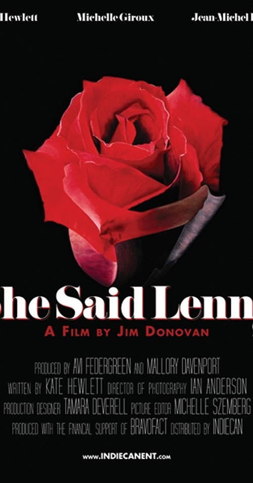 Постер: She Said Lenny