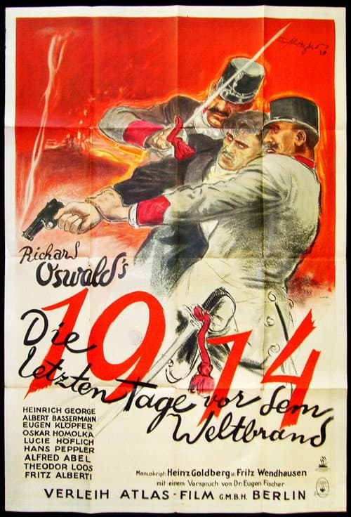 Постер: 1914, die letzten Tage vor dem Weltbrand