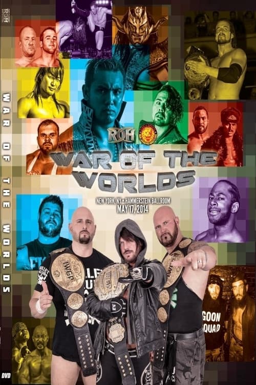 Постер: ROH & NJPW: War of the Worlds