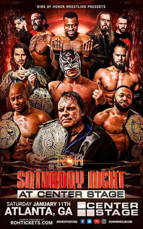 Постер: ROH: Saturday Night at Center Stage