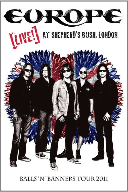 Постер: Europe: Live! At Shepherd's Bush