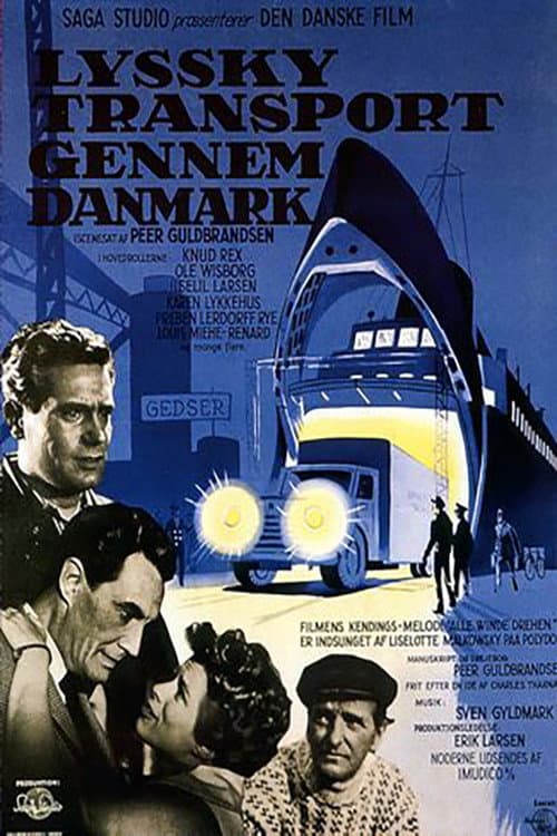 Постер: Lyssky transport gennem Danmark