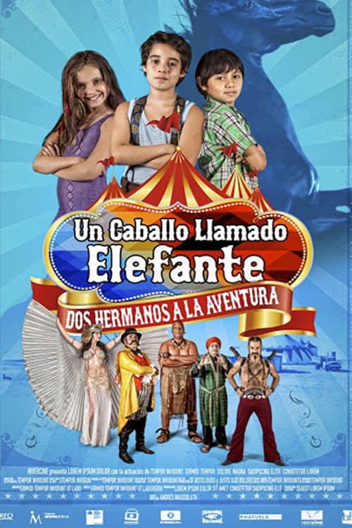Постер: Un caballo llamado elefante