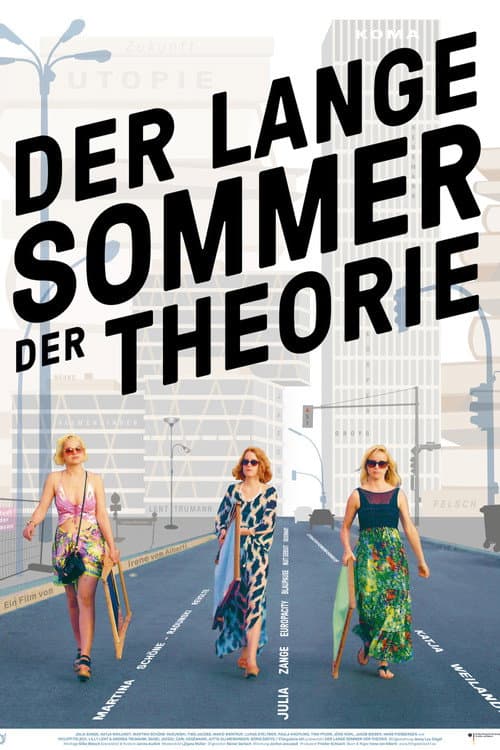 Постер: Der lange Sommer der Theorie