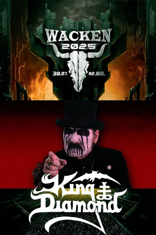 Постер: King Diamond Live at Wacken 2025