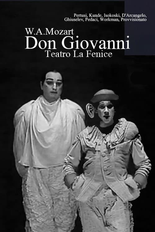 Постер: Don Giovanni. Teatro La Fenice
