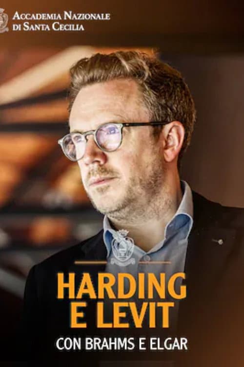 Постер: Harding e Levit con Brahms e Elgar