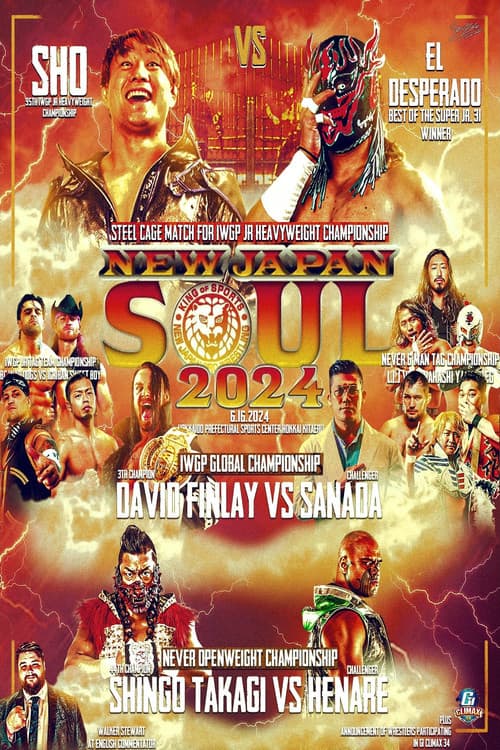 Постер: NJPW New Japan Soul 2024: Day 1
