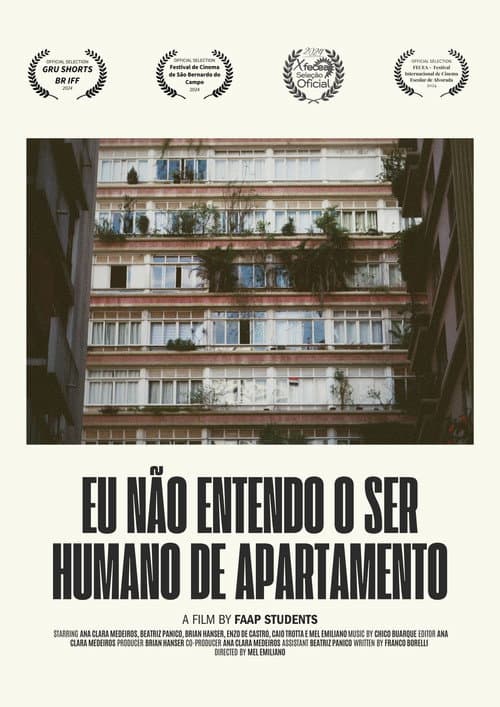 Постер: Eu não entendo o ser humano de Apartamento