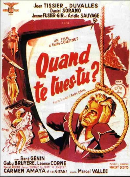 Постер: Quand te tues-tu ?
