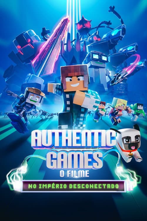 Постер: Authentic Games: No Império Desconectado