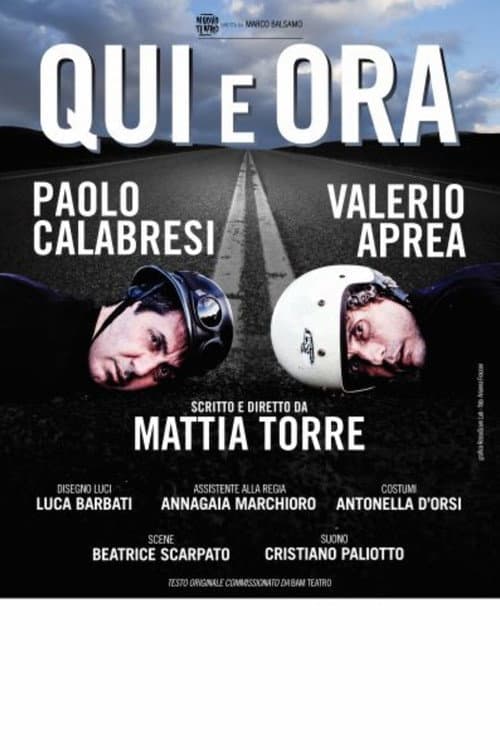 Постер: Il teatro di Mattia Torre : Qui e ora