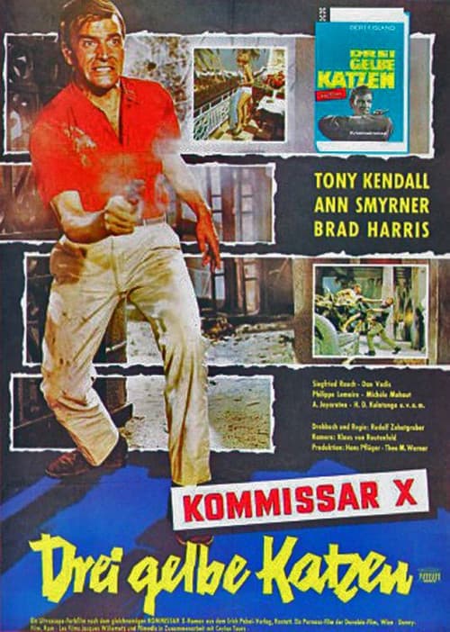 Постер: Kommissar X - Drei gelbe Katzen