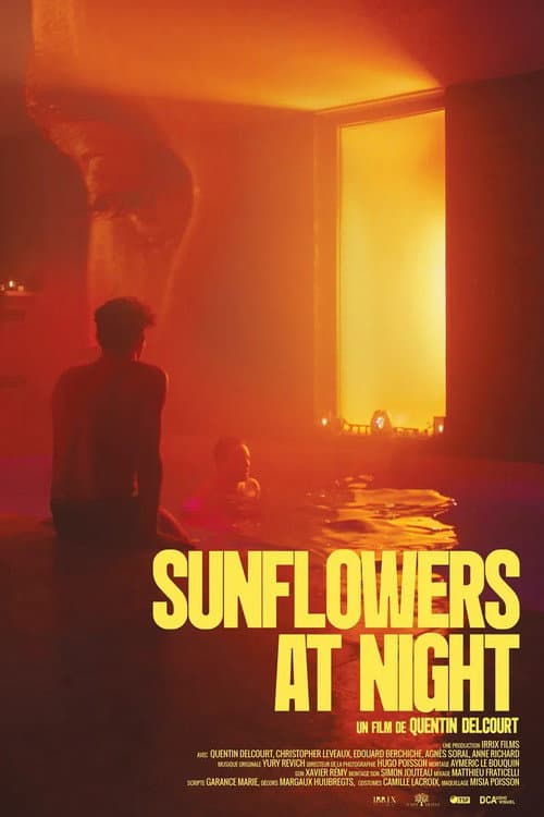 Постер: Sunflowers at Night