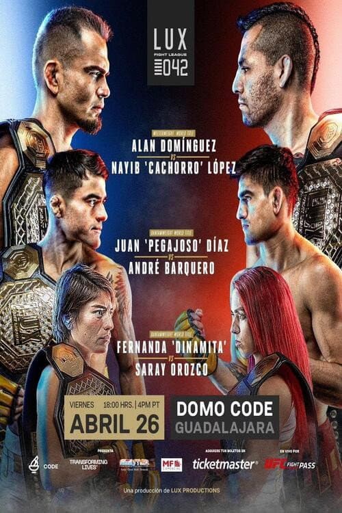 Постер: LUX Fight League 042