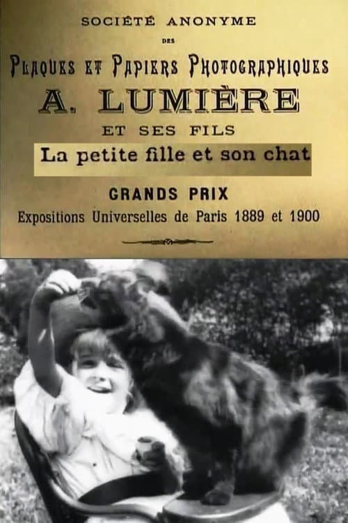 Постер: La petite fille et son chat