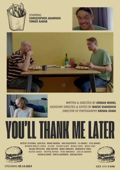 Постер: You'll Thank Me Later