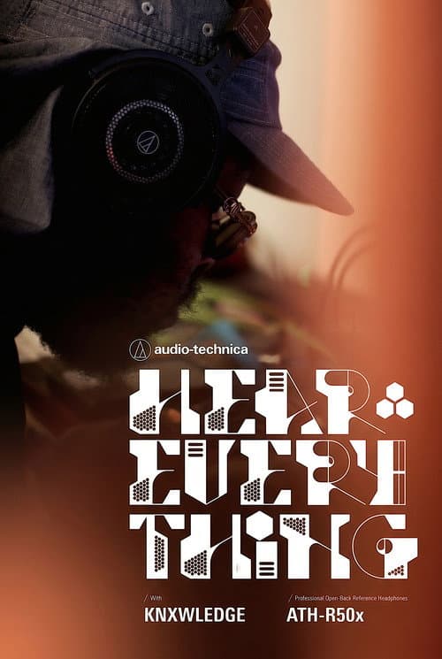 Постер: HEAR EVERYTHING with Knxwledge