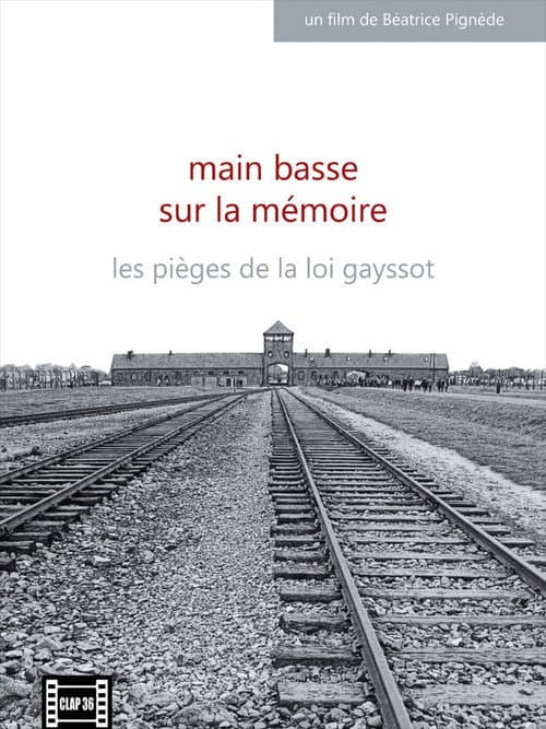Постер: Main basse sur la mémoire, les pièges de la loi Gayssot