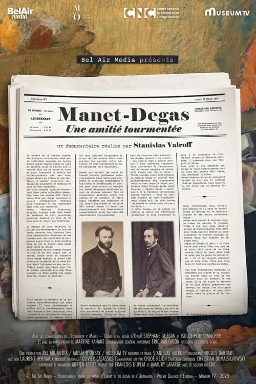 Постер: Manet - Degas Une amitié tourmentée