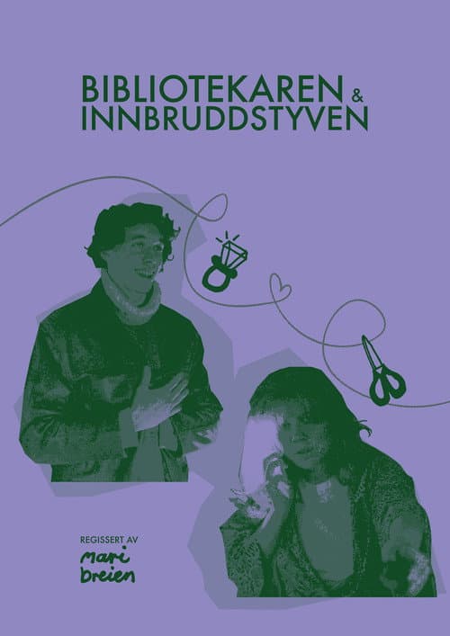 Постер: Bibliotekaren & Innbruddstyven
