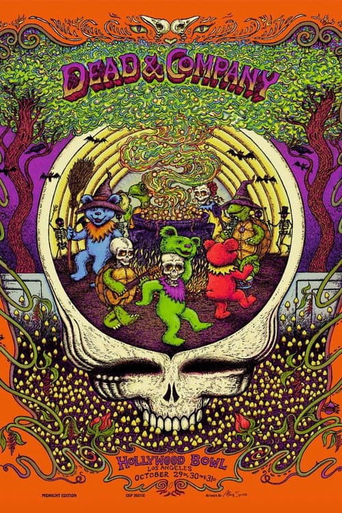 Постер: Dead & Company: 2021.10.30 Hollywood Bowl - Hollywood, CA