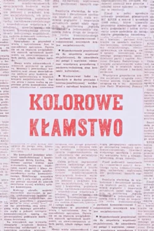 Постер: Kolorowe kłamstwo