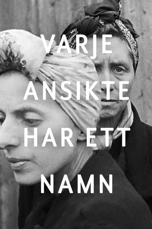Постер: Varje ansikte har ett namn