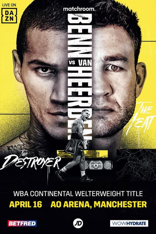 Постер: Conor Benn vs. Chris van Heerden