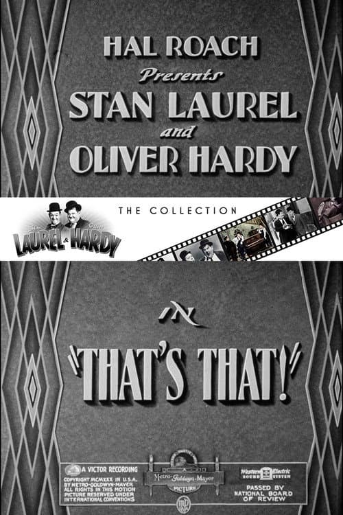 Постер: That's That!