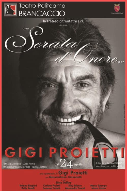 Постер: Serata d'Onore: Gigi Proietti