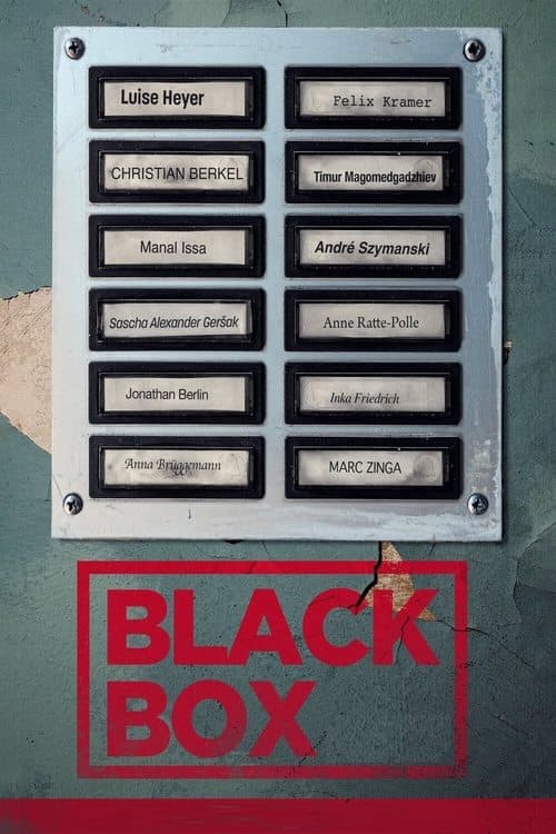 Постер: Black Box: Wem kannst du vertrauen?