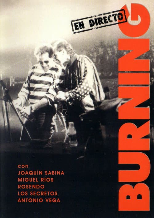 Постер: Burning en directo