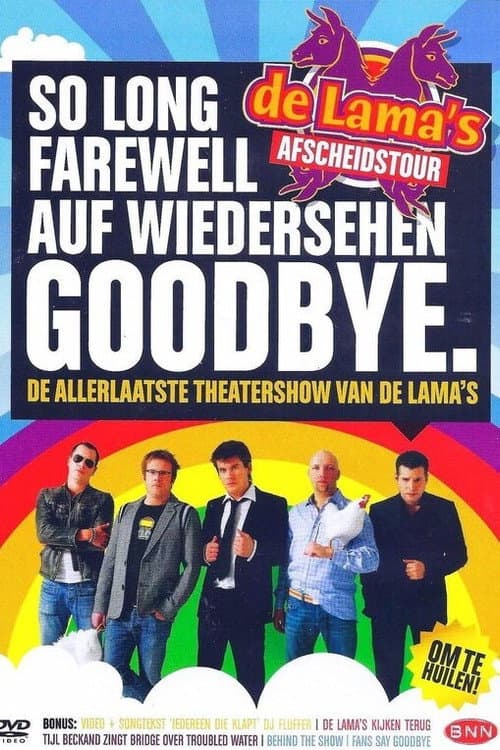 Постер: De Lama's - Afscheidstour
