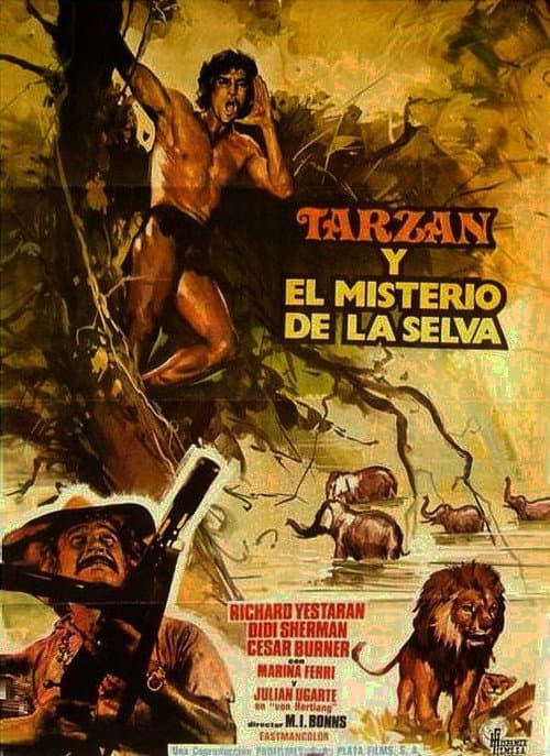 Постер: Tarzan y el misterio de la selva