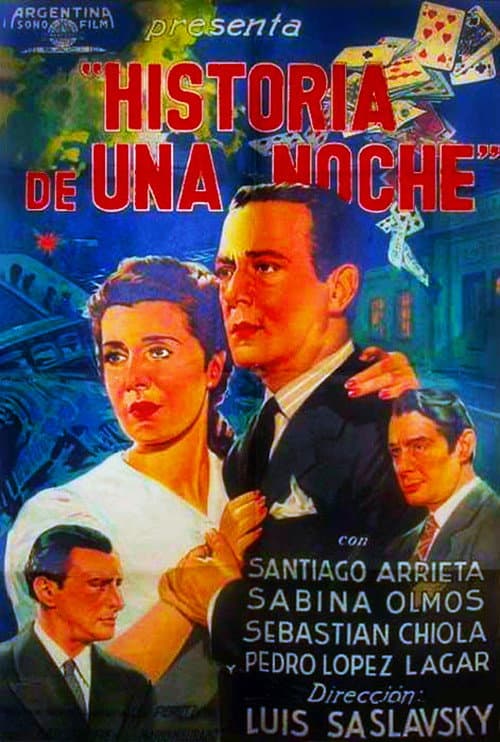 Постер: Historia de una noche