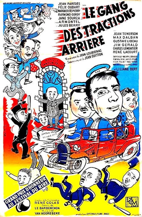 Постер: Le Gang des tractions-arrière