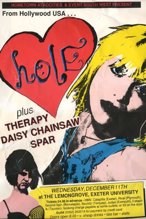Постер: Hole: Live at The Lemon Grove (Exeter, 1991)