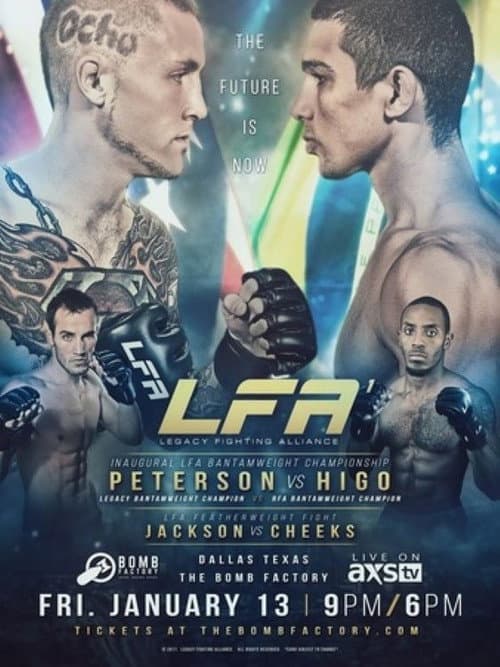 Постер: LFA 1: Peterson vs. Higo