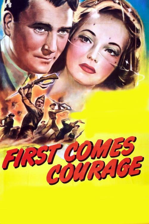 Постер: First Comes Courage