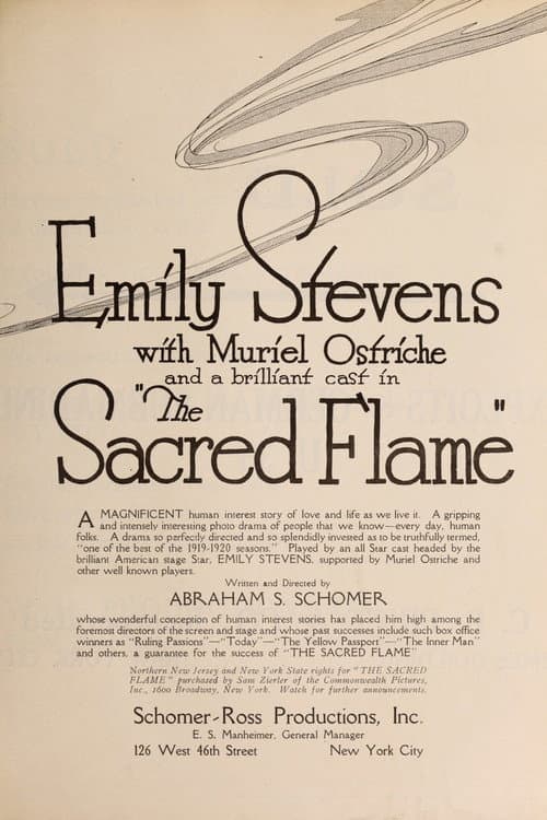 Постер: The Sacred Flame