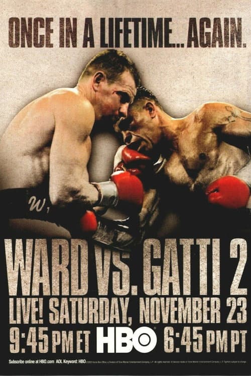 Постер: Arturo Gatti vs. Micky Ward II