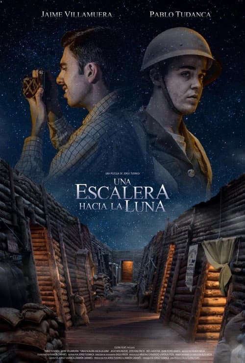 Постер: Una escalera hacia la Luna